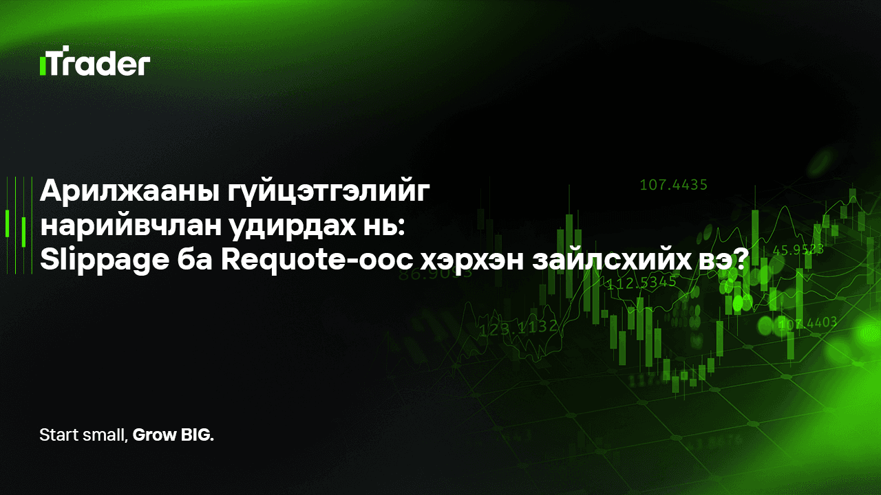 Арилжааны гүйцэтгэлийг нарийвчлан удирдах нь: Slippage ба Requote-оос хэрхэн зайлсхийх вэ?